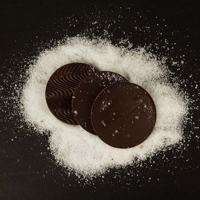 Keto Chocolate Candy with Mediterranean Sea Salt