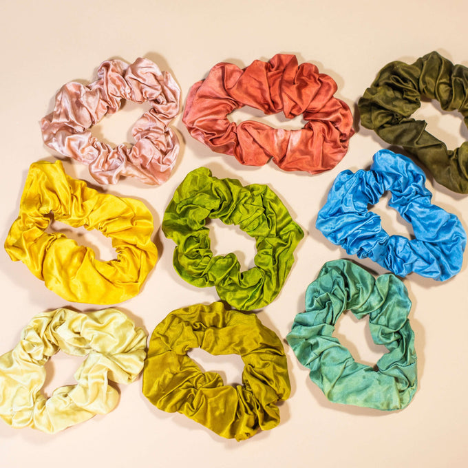 Silk Scrunchies