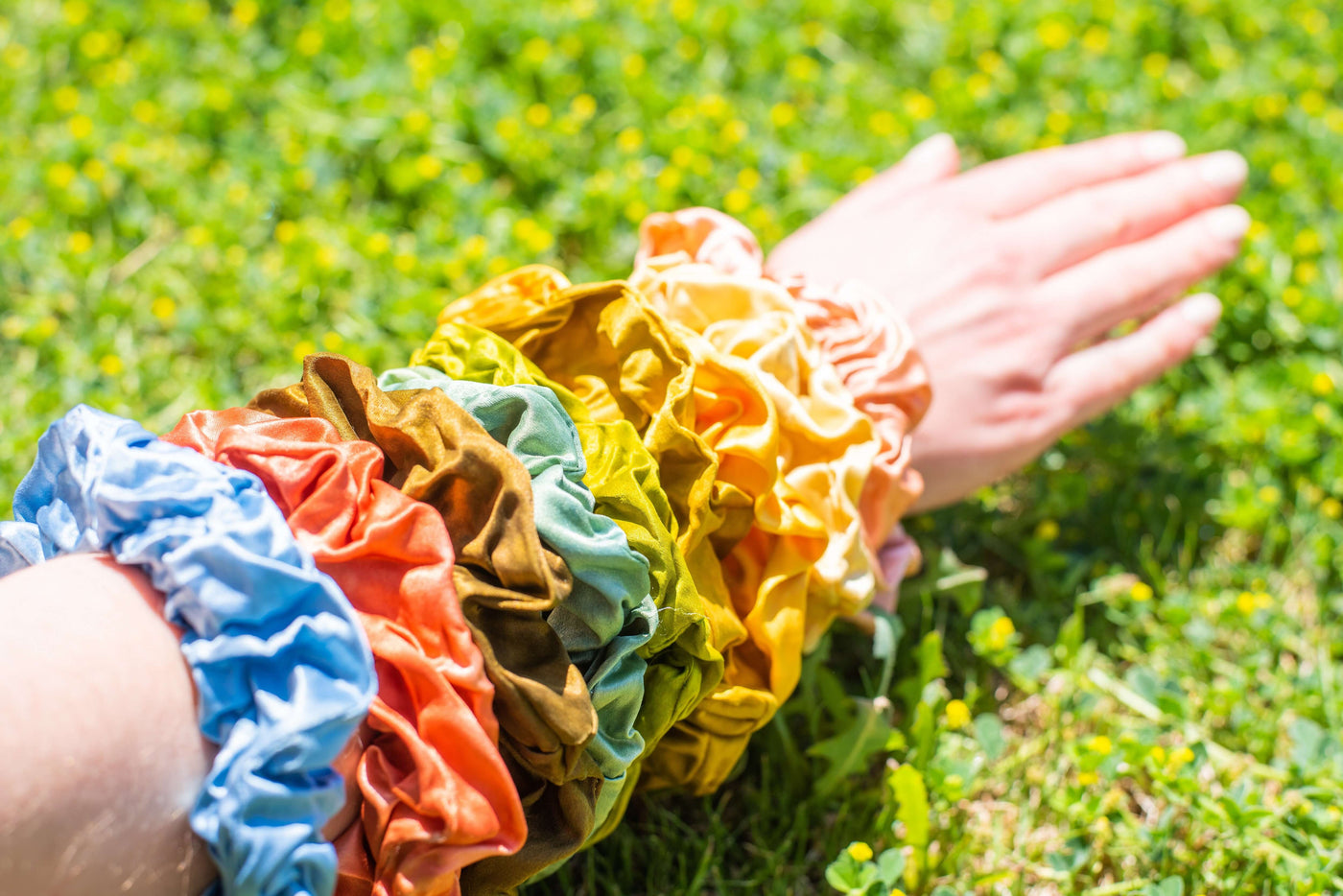 Silk Scrunchies