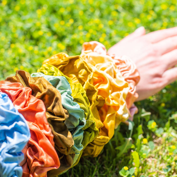 Silk Scrunchies