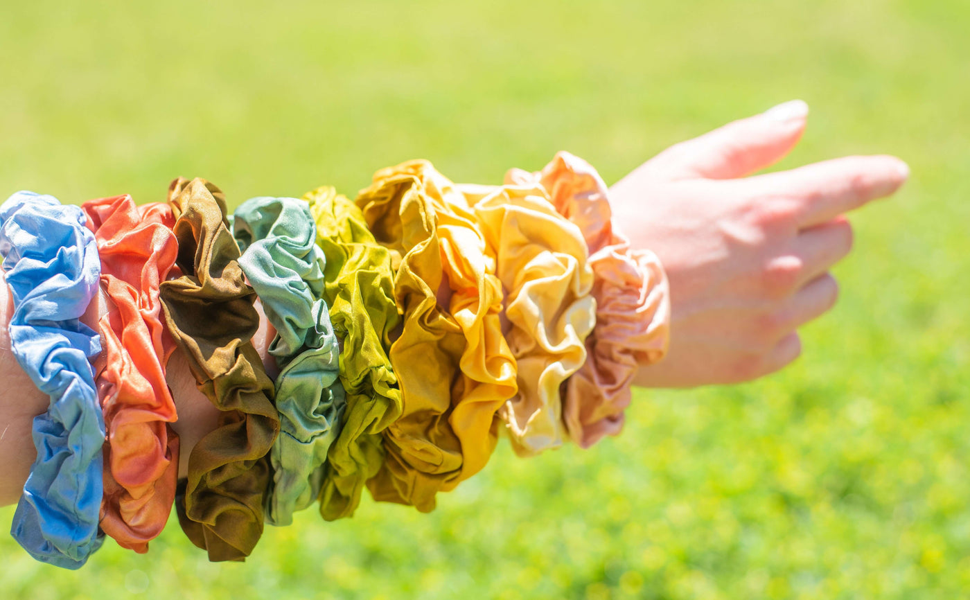 Silk Scrunchies