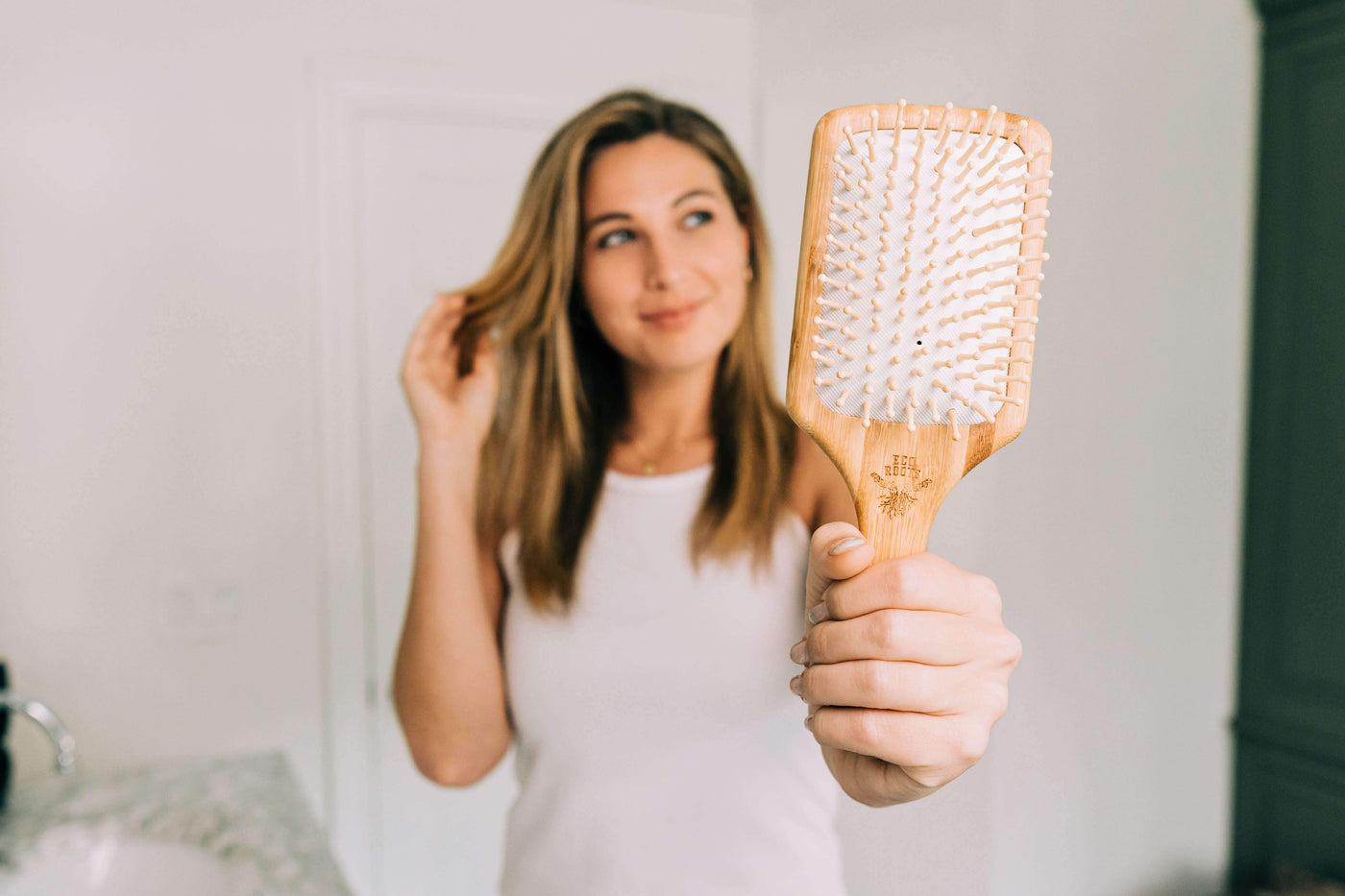 Wooden Hair Brush