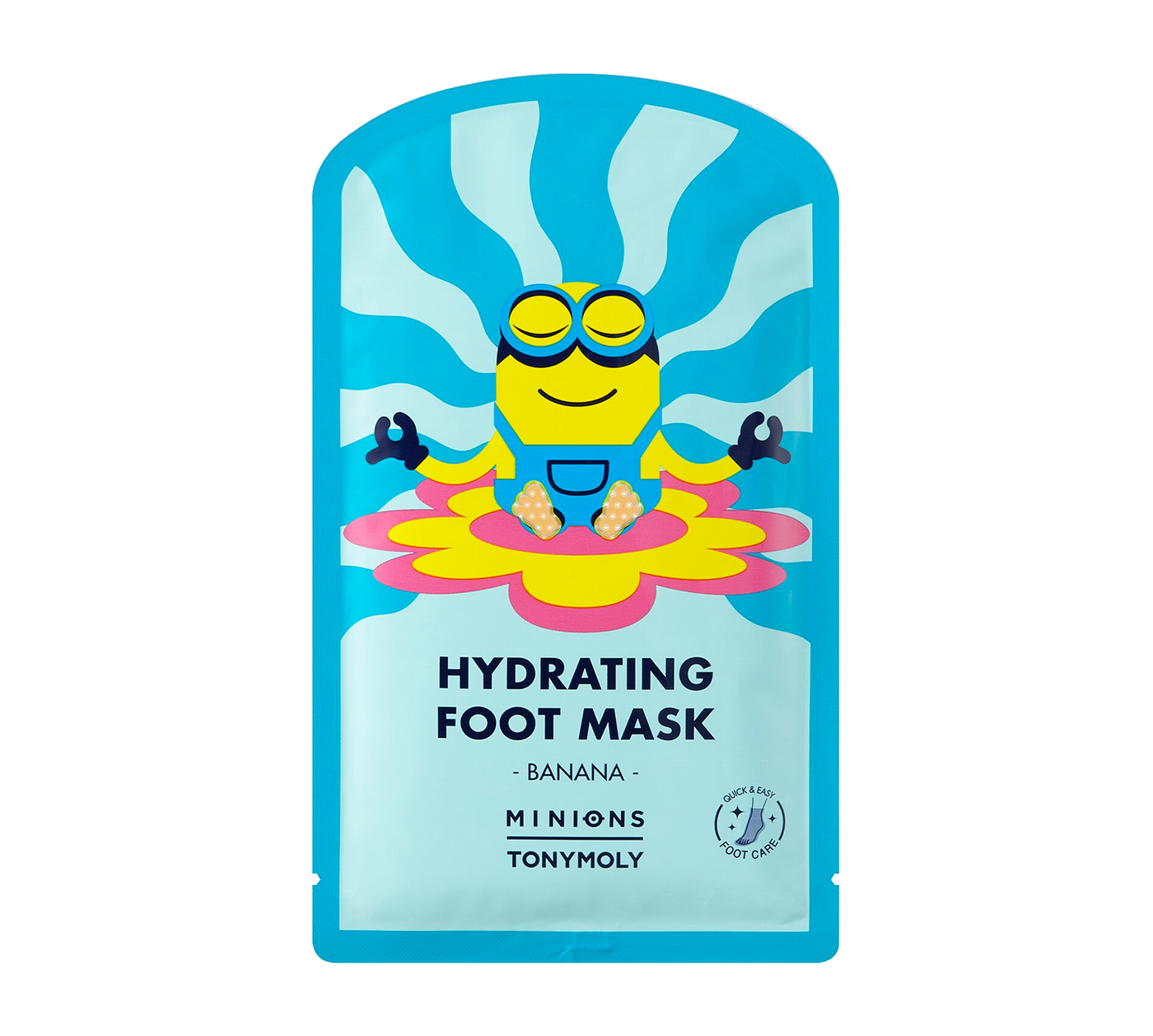 Minions Hydrating Banana Foot Mask - Asian Beauty Essentials