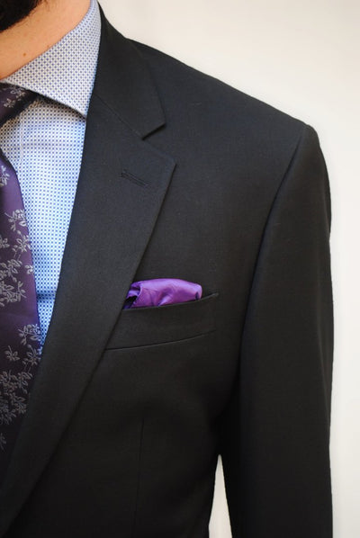 Custom Eco Cloth Suit in Black
