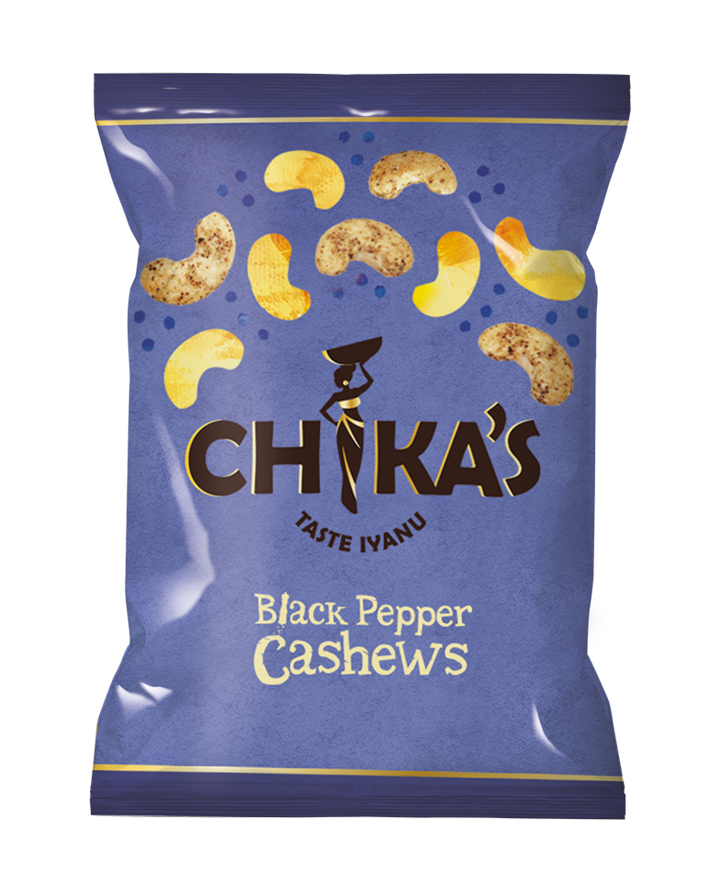 Black Pepper Cashews 41g X 12 pieces