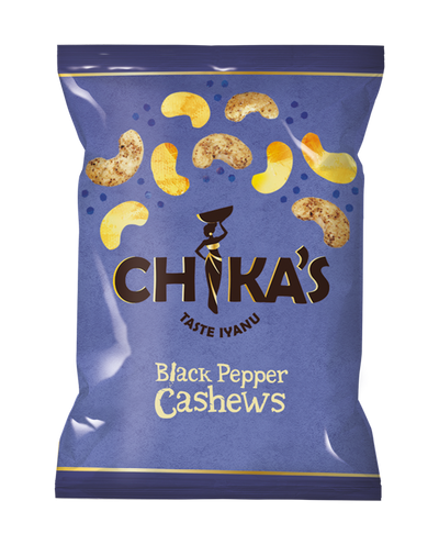 Black Pepper Cashews 41g X 12 pieces