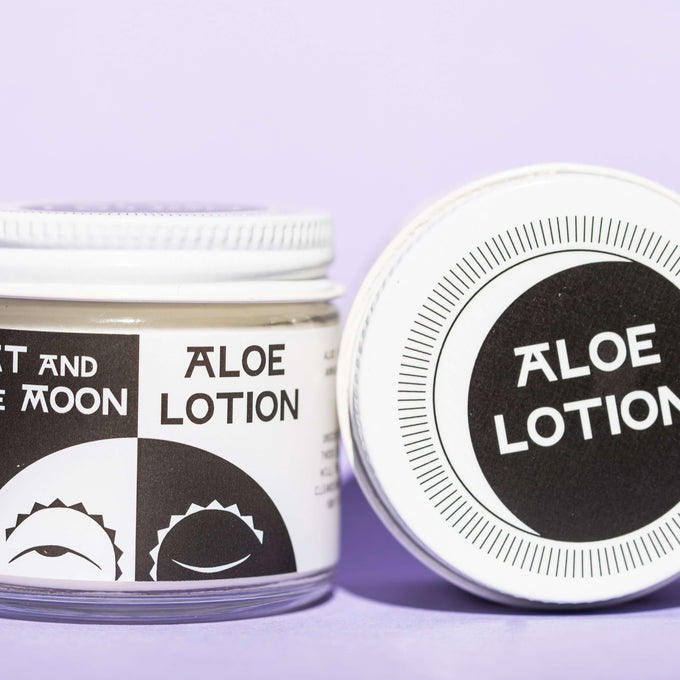 Loción de aloe vera