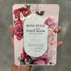 Rose Petal Satin Foot Mask