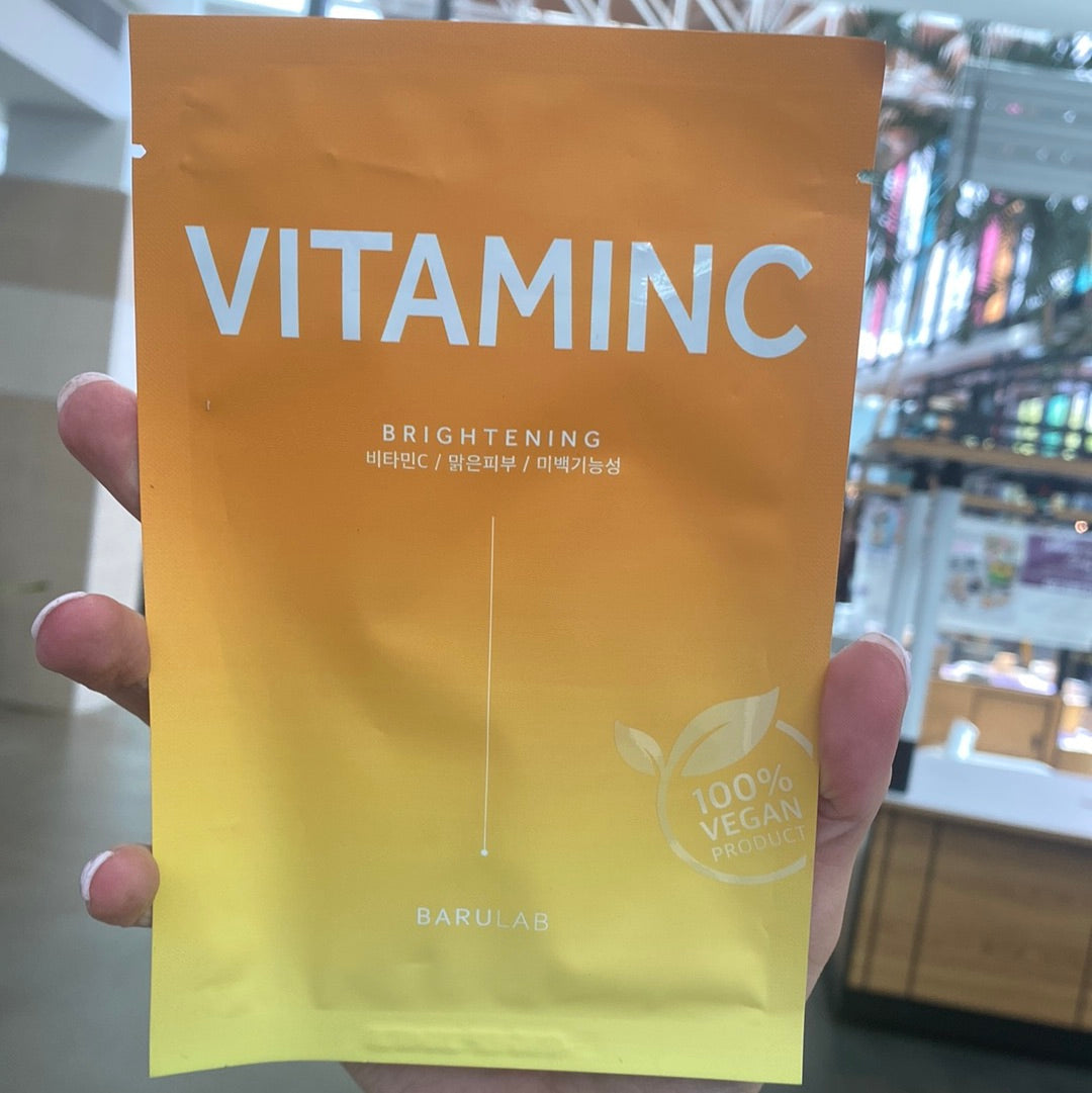 The Clean Vegan Mask VITAMIN C Brightening - Asian Beauty Essentials