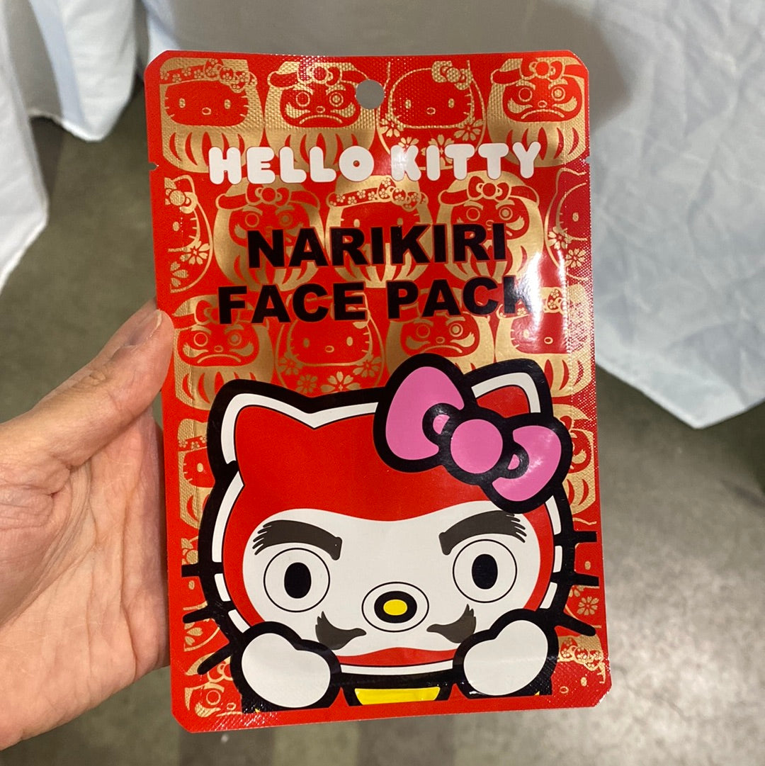 Sanrio Hello Kitty Face Pack Daruma Chan - Asian Beauty Essentials
