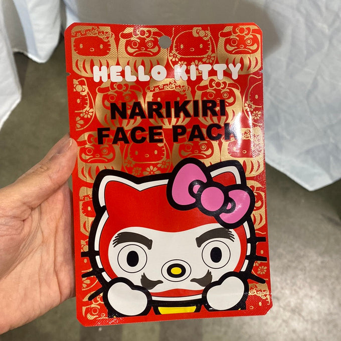Sanrio Hello Kitty Face Pack Daruma Chan - Asian Beauty Essentials