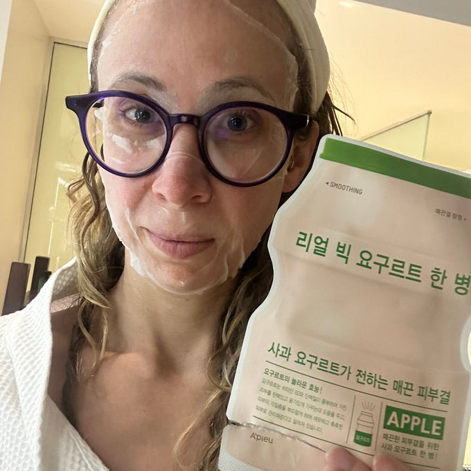 Apple Yogurt Face Mask