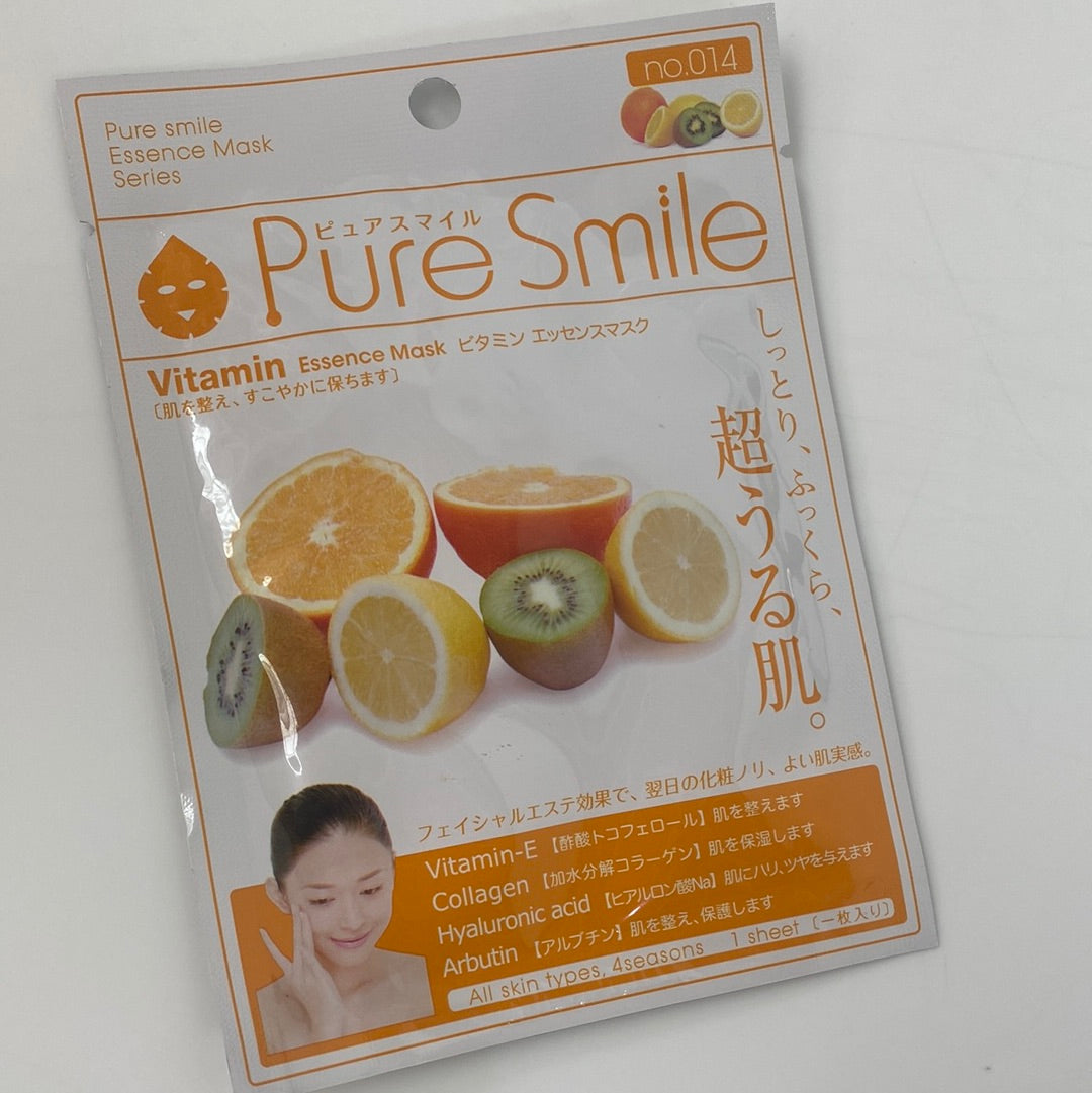 Vitamin Pure Smile Essence Mask - Asian Beauty Essentials