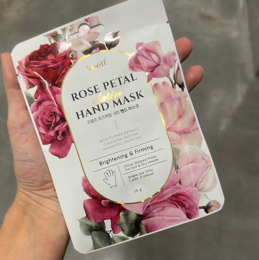 Rose Petal Hand Mask
