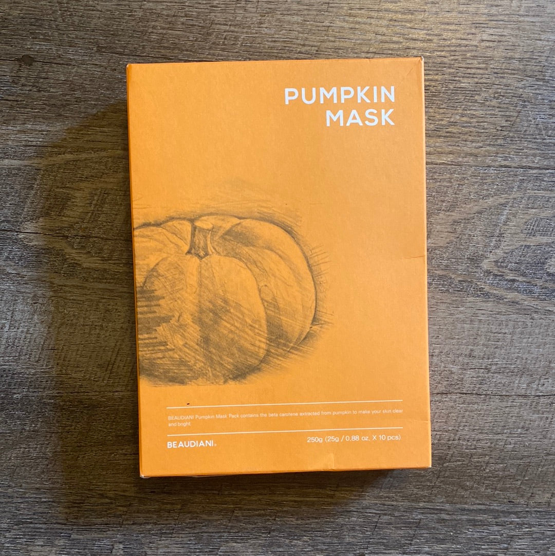 Pumpkin Mask - Asian Beauty Essentials