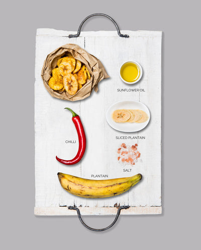 Tantalising Chilli Plantain Crisps 35g X 12 pieces
