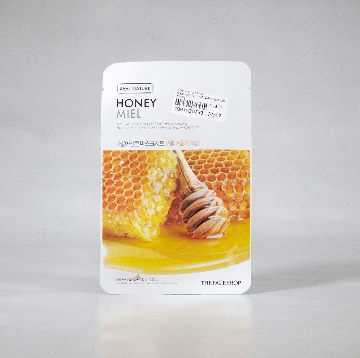 Real Nature Honey Sheet Mask - Asian Beauty Essentials