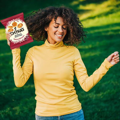 Smoky Barbecue Wholegrain Rice Crisps 25g X 16 pieces