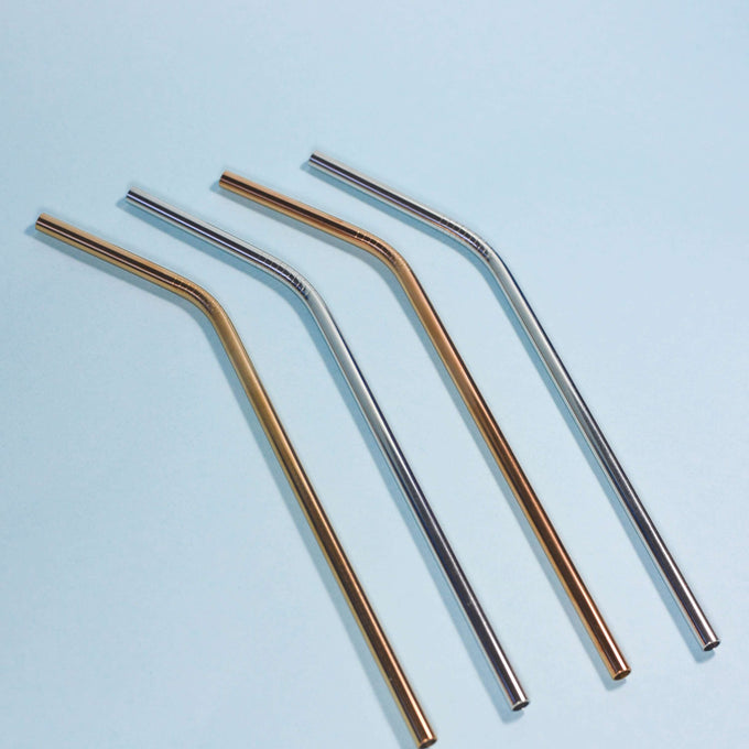 8'' Stainless Steel Straw