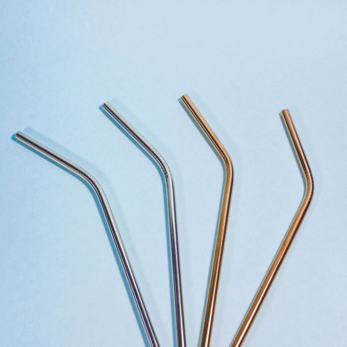 8'' Stainless Steel Straw