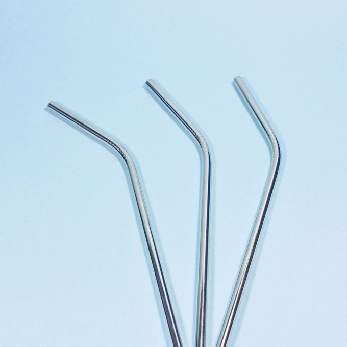 8'' Stainless Steel Straw