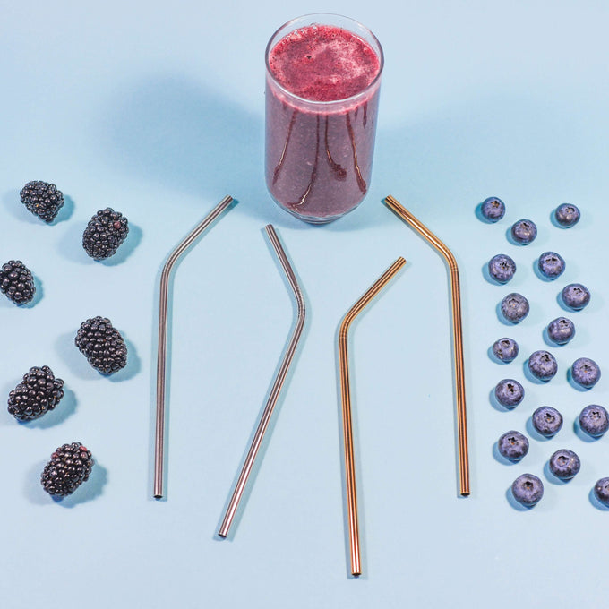 8'' Stainless Steel Straw