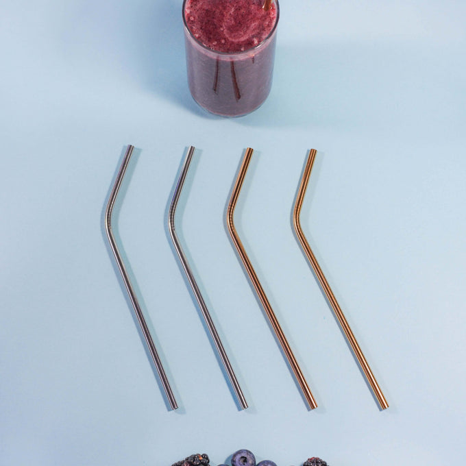 8'' Stainless Steel Straw