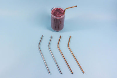 8'' Stainless Steel Straw