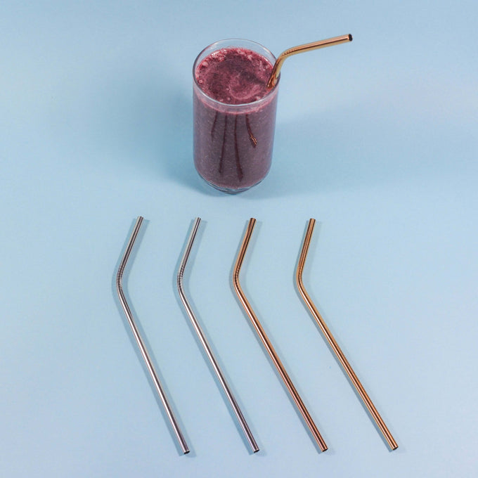 8'' Stainless Steel Straw