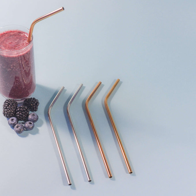 8'' Stainless Steel Straw