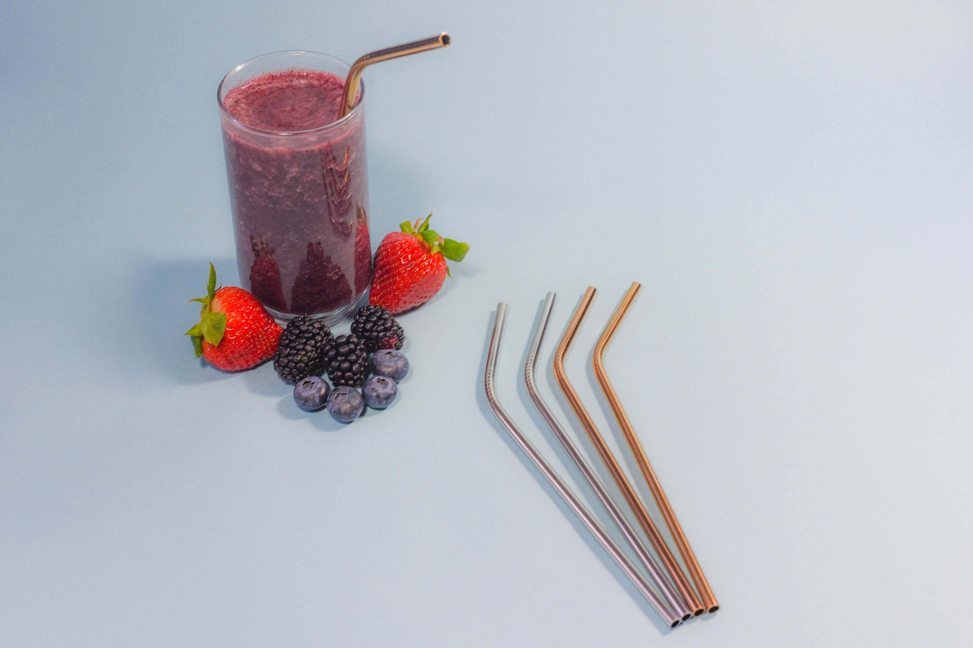 Wholesale 8'' Stainless Steel Straw