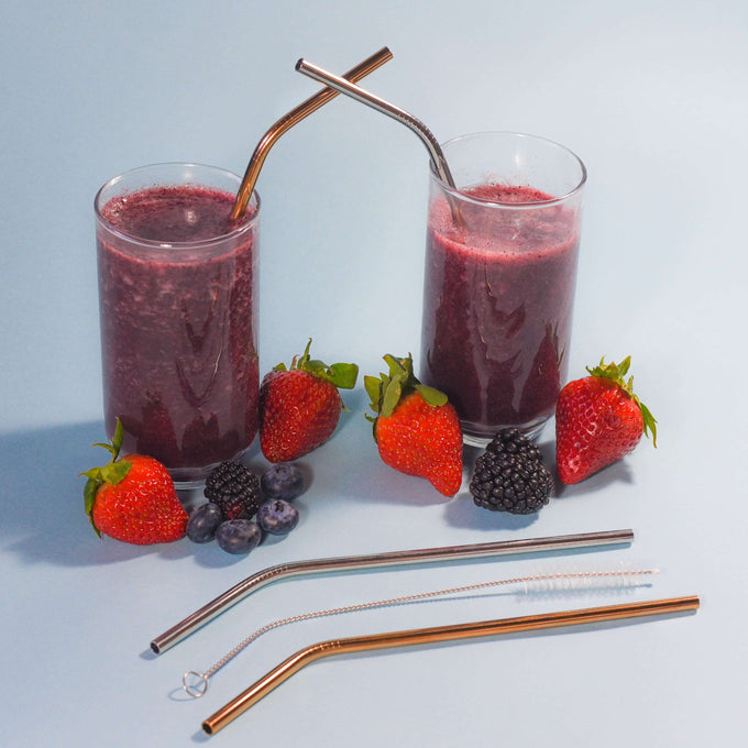 8'' Stainless Steel Straw