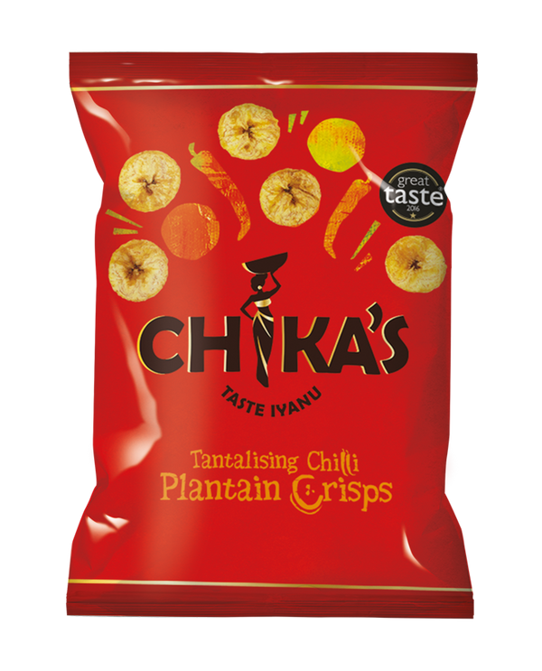 Tentadoras patatas fritas de plátano con chile 35 g X 12 piezas