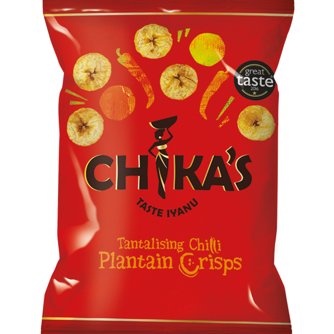Tentadoras patatas fritas de plátano con chile 35 g X 12 piezas